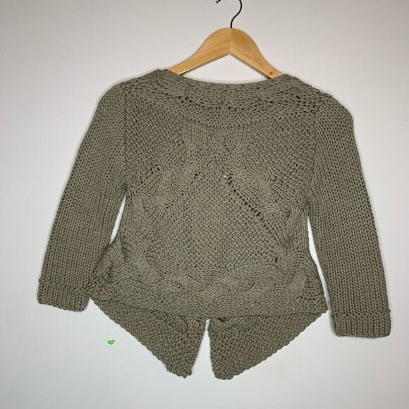 NWT Blue Tassel crop cardigan. Small - Picture 2 of 6